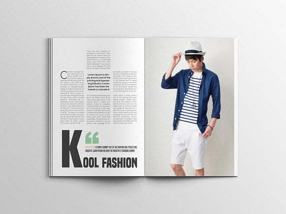 Kool Boy's Magazine Templates in Magazine Templates - product preview 9