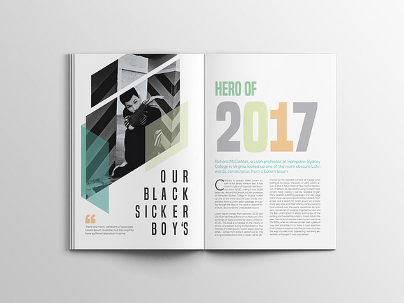 Kool Boy's Magazine Templates in Magazine Templates - product preview 18
