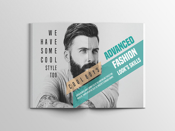 Kool Boy's Magazine Templates in Magazine Templates - product preview 19