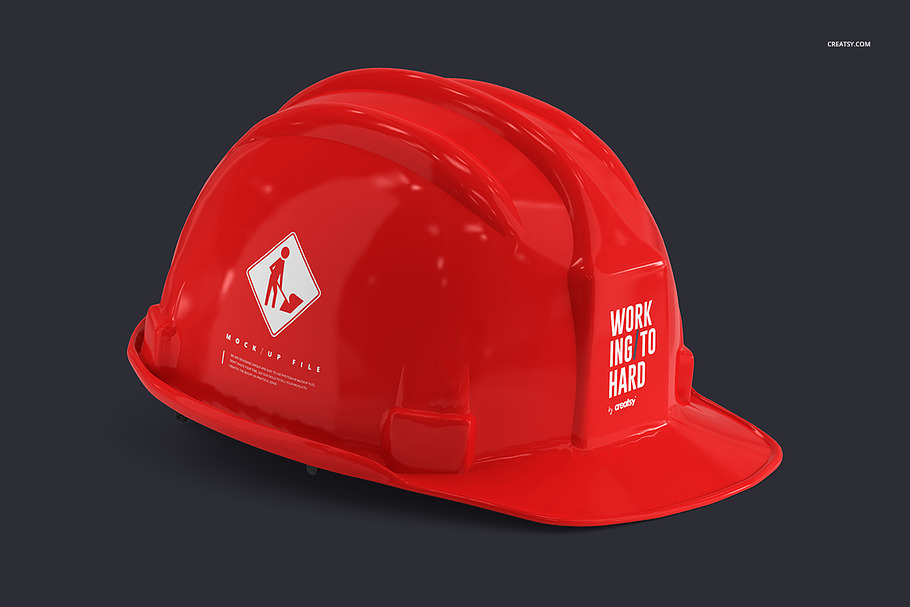 Download Hard Hat Mockup Set | Creative Product Mockups ~ Creative ...