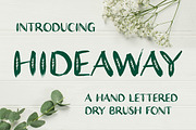 Hideaway Dry Brush Font