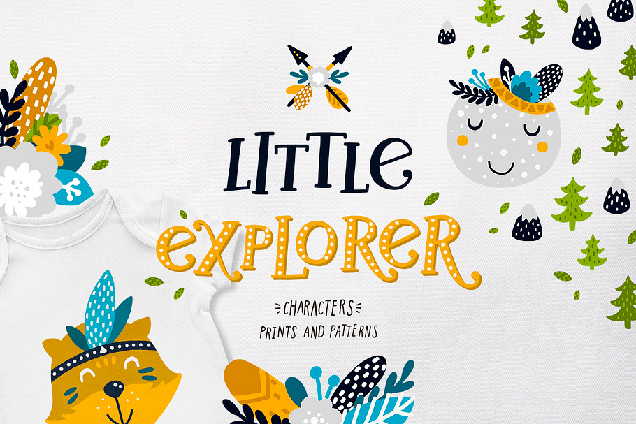 Little explorer - woodland animals