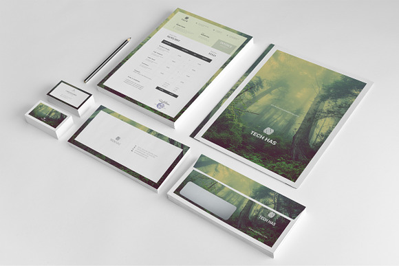 Branding Corporate Identity  in Branding Mockups - product preview 1