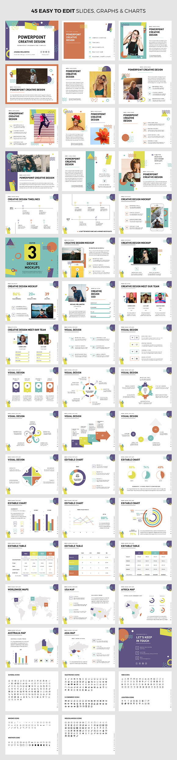 PowerPoint Creative Design Template in PowerPoint Templates - product preview 3