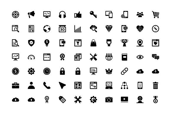 350 SEO and Digital Marketing Icons  in Marketing Icons - product preview 1