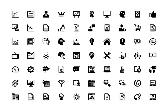 350 SEO and Digital Marketing Icons  in Marketing Icons - product preview 2