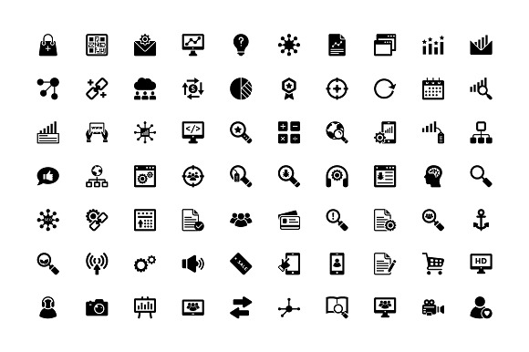 350 SEO and Digital Marketing Icons  in Marketing Icons - product preview 4