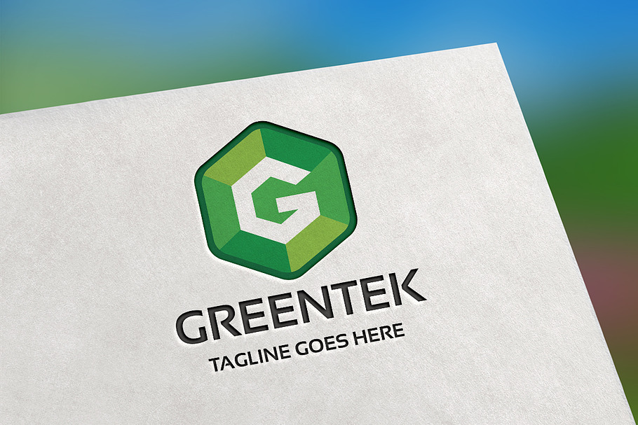 Greentek (Letter G) Logo