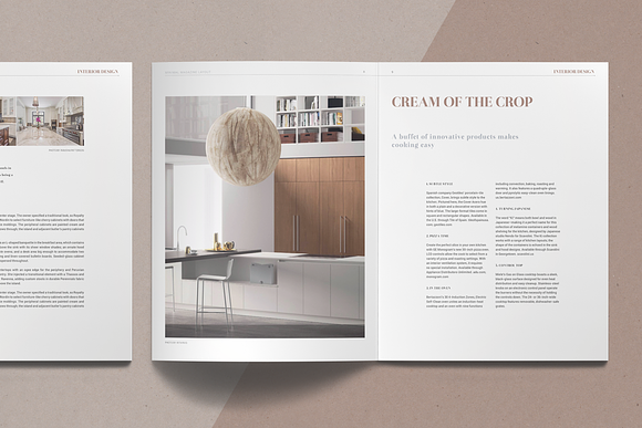 INTERIOR DESIGN Magazine in Magazine Templates - product preview 4
