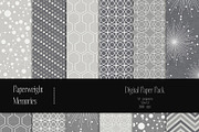 Patterned Paper - Pewter & Lava