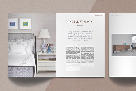 INTERIOR DESIGN Magazine in Magazine Templates - product preview 5