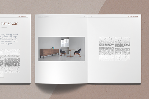 INTERIOR DESIGN Magazine in Magazine Templates - product preview 6