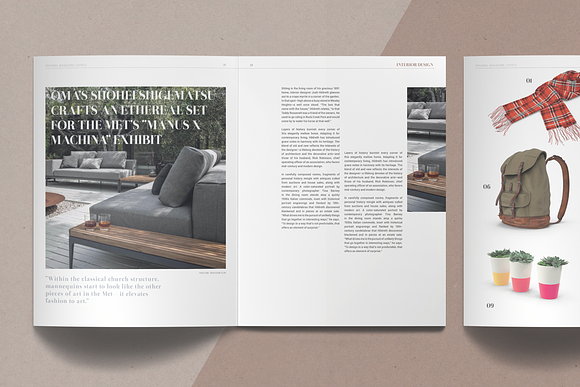 INTERIOR DESIGN Magazine in Magazine Templates - product preview 11