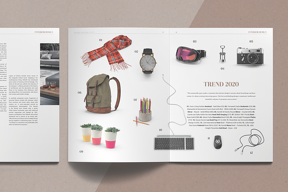 INTERIOR DESIGN Magazine in Magazine Templates - product preview 12