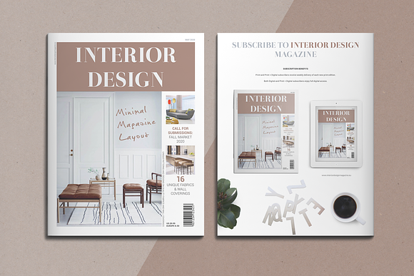 INTERIOR DESIGN Magazine in Magazine Templates - product preview 21
