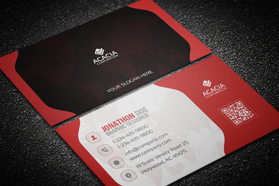 Mus Business Card in Business Card Templates - product preview 8