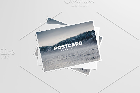 A6 Flyer / Postcard Mock-Up in Print Mockups - product preview 1