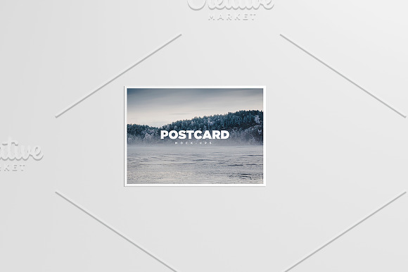 A6 Flyer / Postcard Mock-Up in Print Mockups - product preview 6