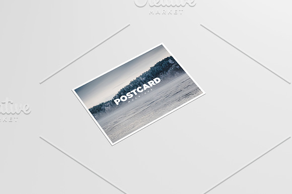 A6 Flyer / Postcard Mock-Up in Print Mockups - product preview 7