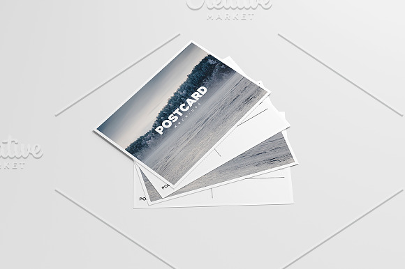 A6 Flyer / Postcard Mock-Up in Print Mockups - product preview 8