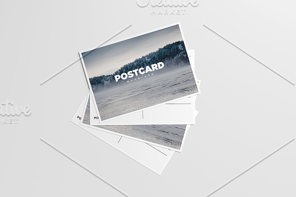 A6 Flyer / Postcard Mock-Up in Print Mockups - product preview 9