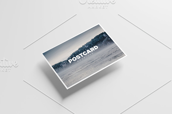 A6 Flyer / Postcard Mock-Up in Print Mockups - product preview 10