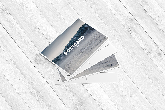 A6 Flyer / Postcard Mock-Up in Print Mockups - product preview 12