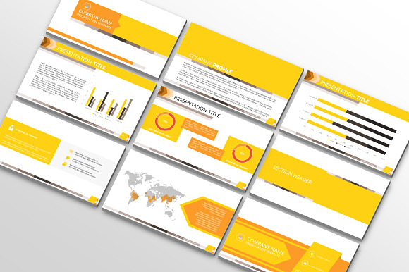 Presentation Corporate 26 in PowerPoint Templates - product preview 2