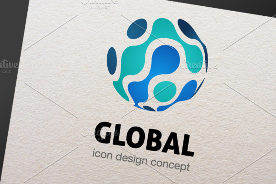 Global Logo Template in Logo Templates - product preview 8