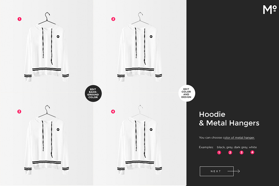 Download Hoodie & Hangers Mock-ups Set | Creative Product Mockups ...