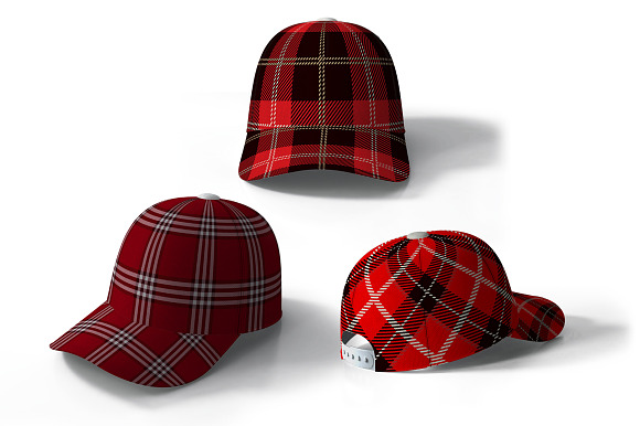 Seamless  Tartan Pattern Part -06 in Patterns - product preview 3