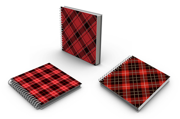 Seamless  Tartan Pattern Part -06 in Patterns - product preview 4