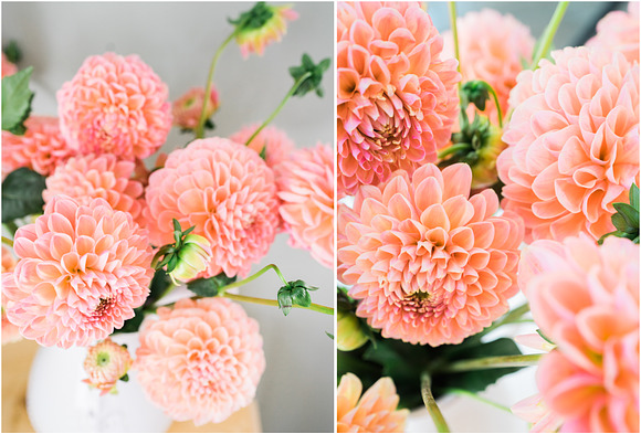 Dahlia Floral Styled Stock Images in Instagram Templates - product preview 1
