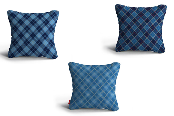 Seamless  Tartan Pattern Part -07 in Patterns - product preview 5