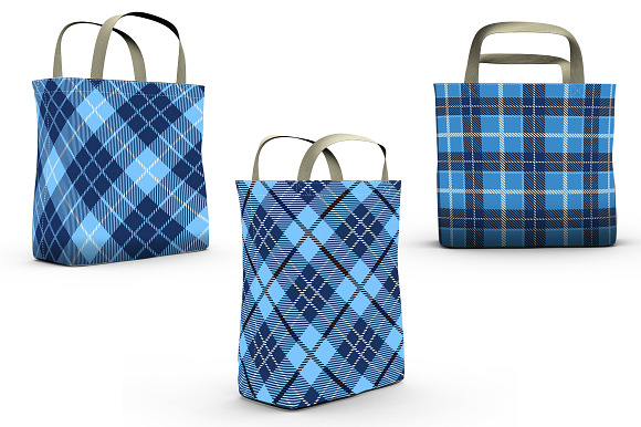 Seamless  Tartan Pattern Part -07 in Patterns - product preview 6