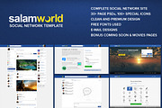 Salam World - Social Network Site