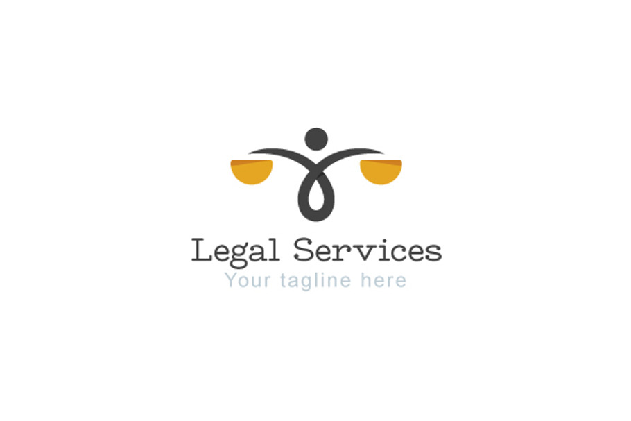 Legal Services - Law & Attorney Logo