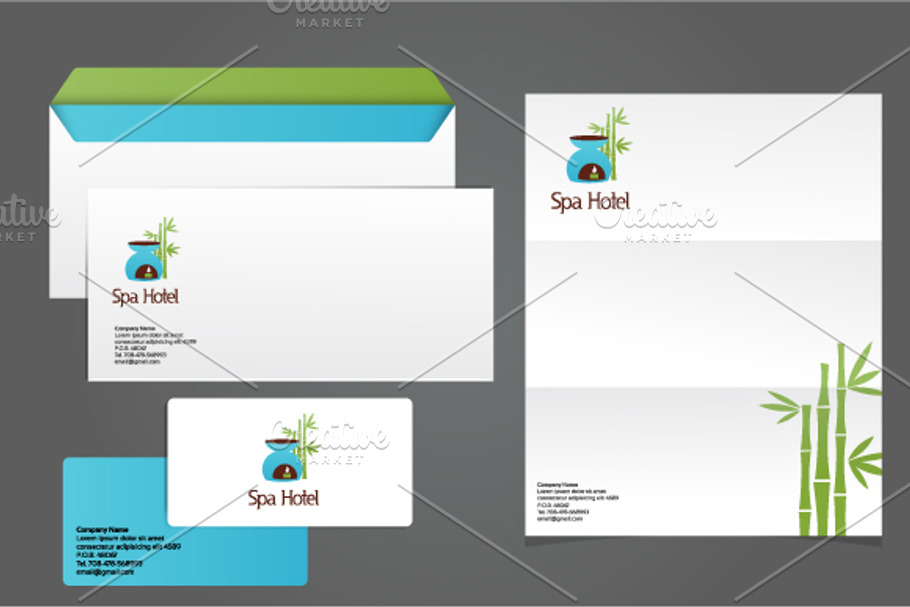 Spa Hotel - Logo Template in Logo Templates - product preview 8