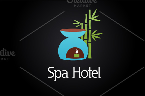 Spa Hotel - Logo Template in Logo Templates - product preview 3