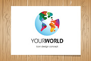 Your World logo - Logo Template