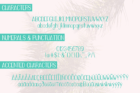 Miami Vibes Deco Sans Font in Sans-Serif Fonts - product preview 6