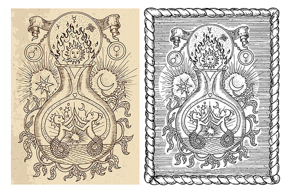 Occult illustrations in Illustrations - product preview 4