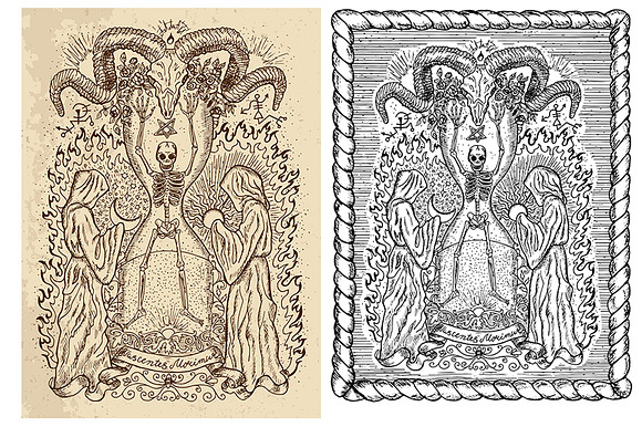 Occult illustrations in Illustrations - product preview 11