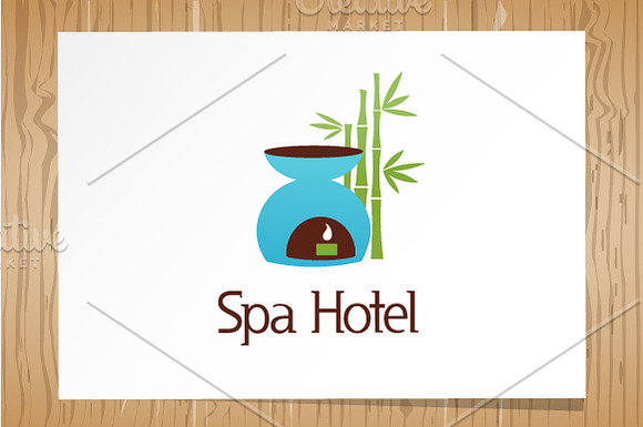 Spa Hotel - Logo Template in Logo Templates - product preview 4