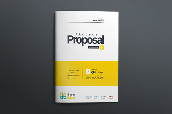 Word Proposal in Brochure Templates - product preview 5