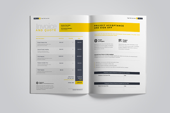 Word Proposal in Brochure Templates - product preview 11