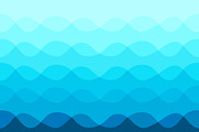 Abstract pattern with blue waves