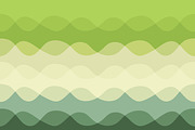Abstract pattern, green gray waves