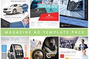 6in1 Magazine Ad Template Pack