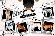 Watercolor Dogs - Collection 4 of 12